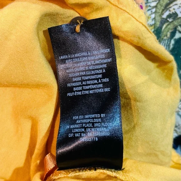 Anthropologie Akemi + Kin Melina Embroidered Halter Top Boho Summer Size 12 - Picture 14 of 14